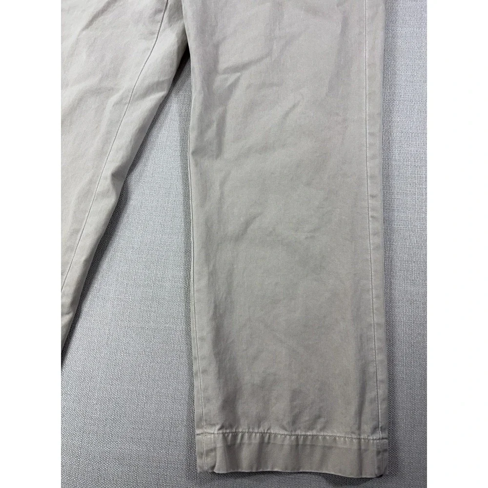 Polo Ralph Lauren Preston Pant Khaki Flat Front Chino Pants Size 35/30